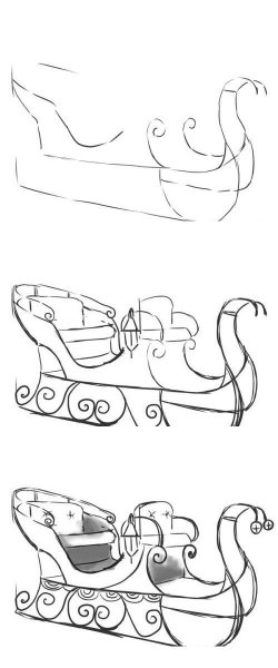 Сани для рисования