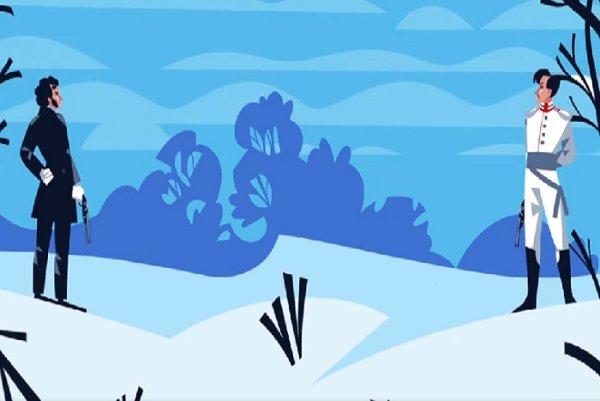 Дуэль Пушкин и Дантес чёрная речка