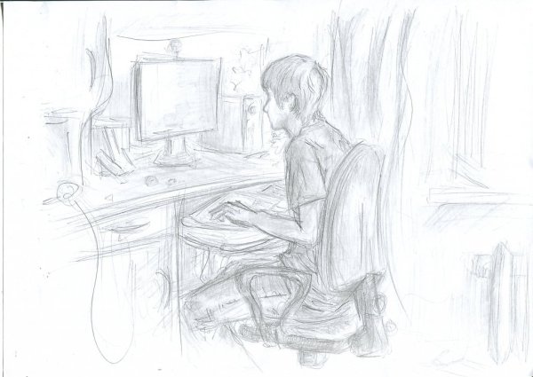 Рисование за компьютером