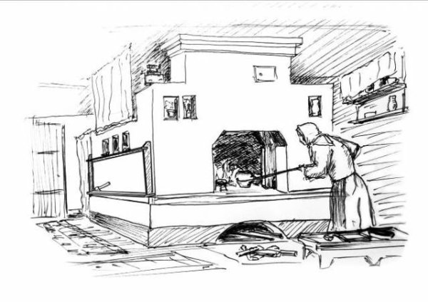 Русская печь раскраска