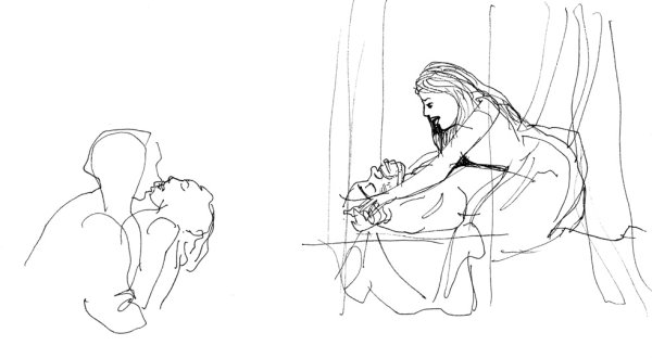 Ромео и Джульетта рисунок