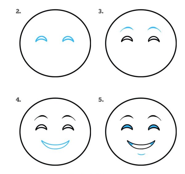 Смайлики для рисования