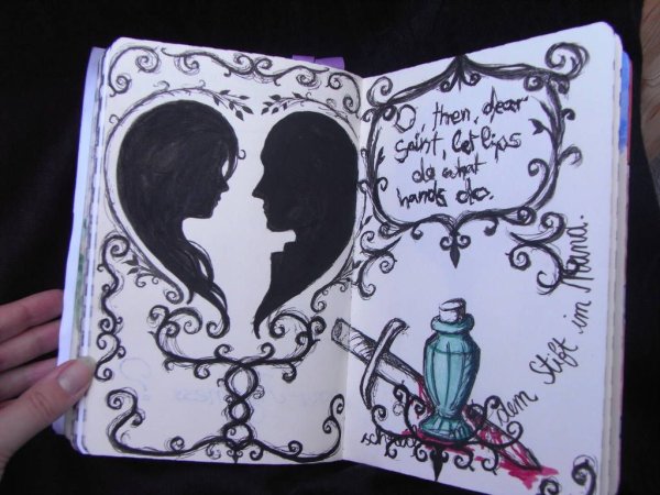 Афиша Ромео и Джульетта рисунки