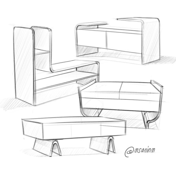 Корпусная мебель эскиз