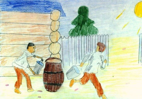 Гайдар Тимур и его команда иллюстрации