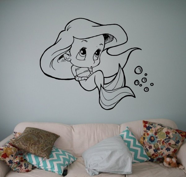 Рисунки для срисовки на стену комнаты