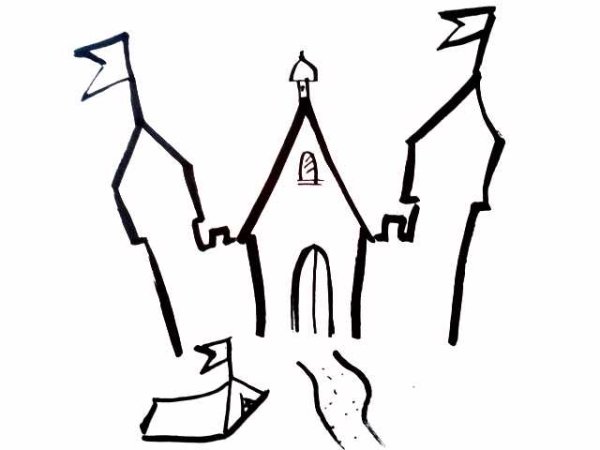 Одоевский городок в табакерке раскраска