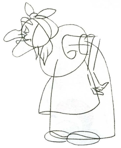 Баба Яга рисовать