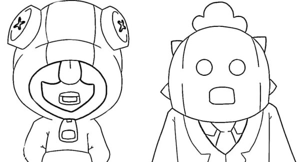 Раскраска Браво старс Спайк