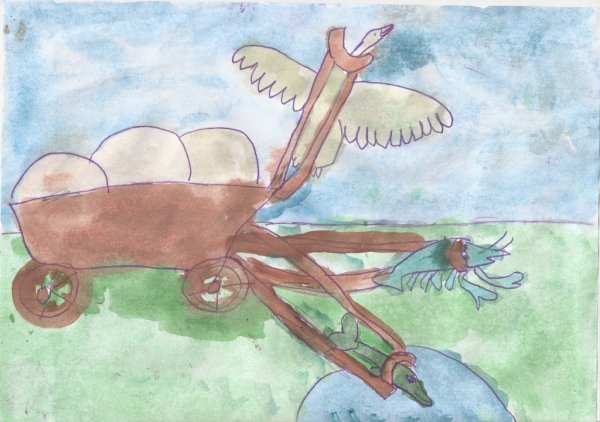 Рисунок к басне 2 класс