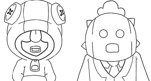 Раскраска Браво старс Спайк