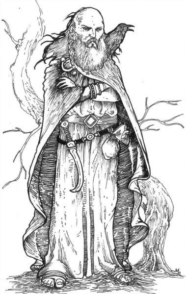 Рисунок к балладе Лесной царь