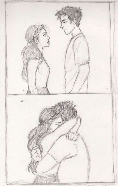 Парень и девушка рисунок