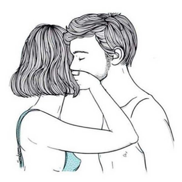 Рисунки для срисовки любовь