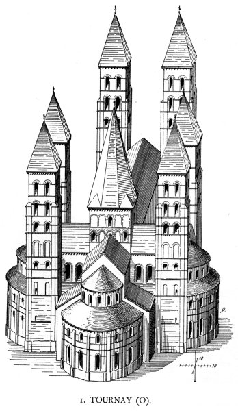 Средневековая архитектура Западной Европы романский храм рисунок