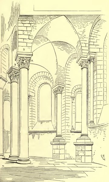 Романская Европа архитектура рисунок