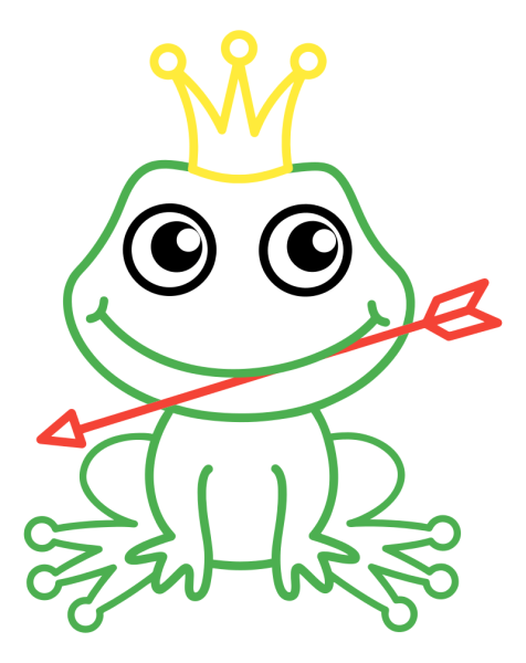 Нарисовать лягушку