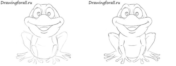 Царевна лягушка поэтап