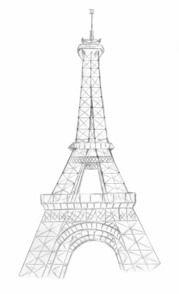 Рисование эльфовой башни