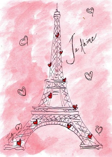 Башня трафарет