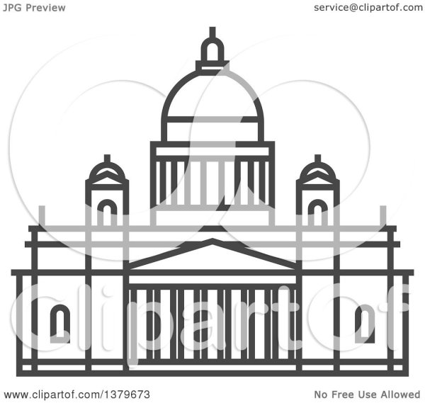 Исаакиевский собор очертания