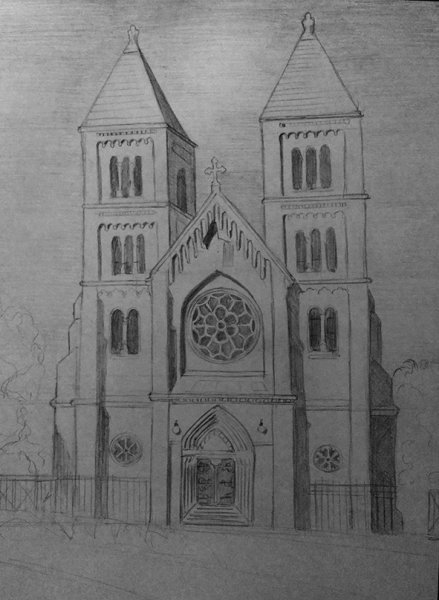 Романский собор нотердам де пари