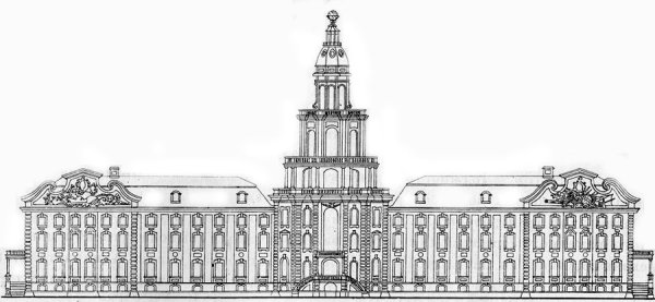 Зимний дворец Санкт-Петербург чертежи