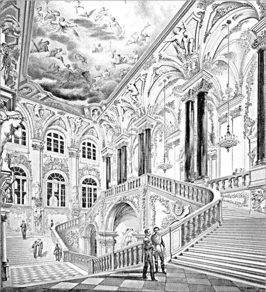 Эрмитаж раскраска зимний дворец