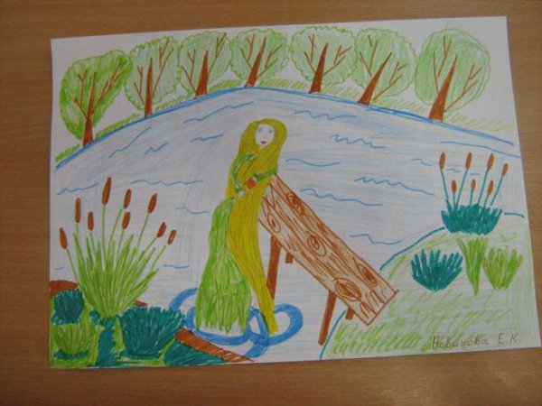 Су анасы рисунок