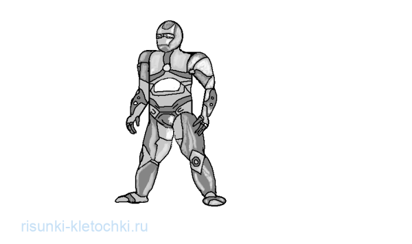 Железный человек Марк 1 рисунок