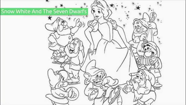 Белоснежка рисунок