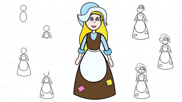 Портрет сказочного героя