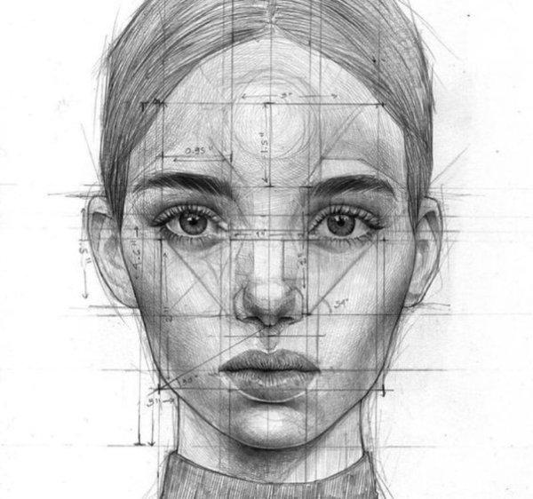 Рисование человеческого лица