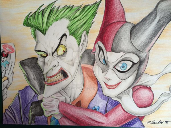 Harley Quinn Joker Pencil