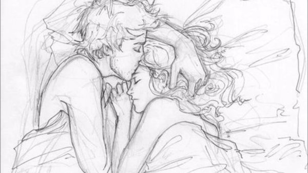 Влюбленные пары рисунки