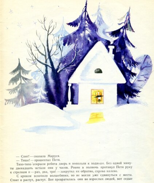 Сказка о потерянном времени рисунок