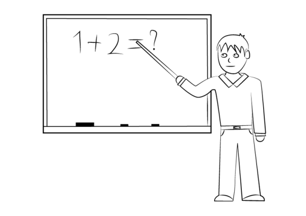 Доска раскраска для детей