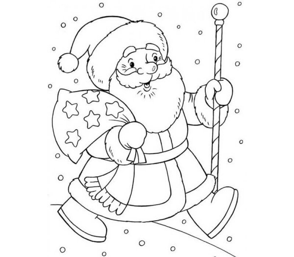 Новогодние рисунки для срисовки