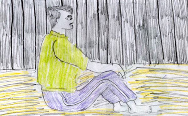 Пленник рисунок