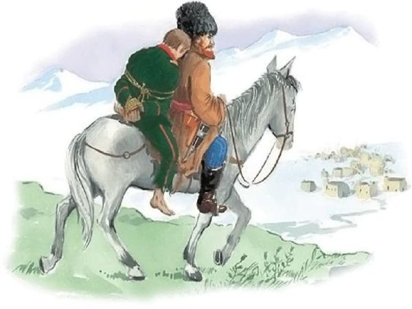 Ашик Кериб рисунок