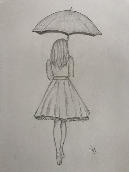 Рисунки для срисовки лёгкие люди