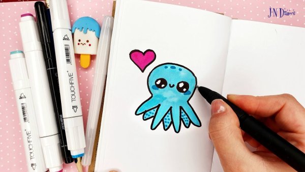 Красивые рисунки для блокнота