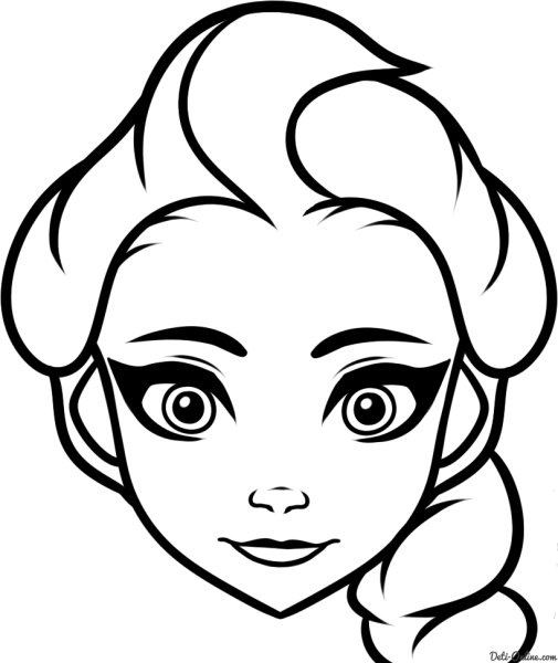 Рисование портрета для дошкольников