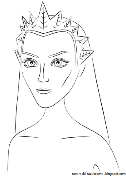 Снежная Королева рисунок