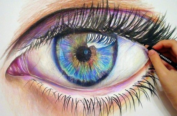 Глаза рисунок
