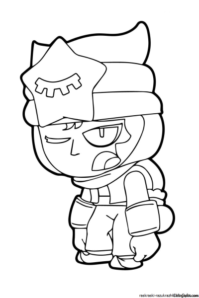 Раскраска Браво старс Эмбер легендарный