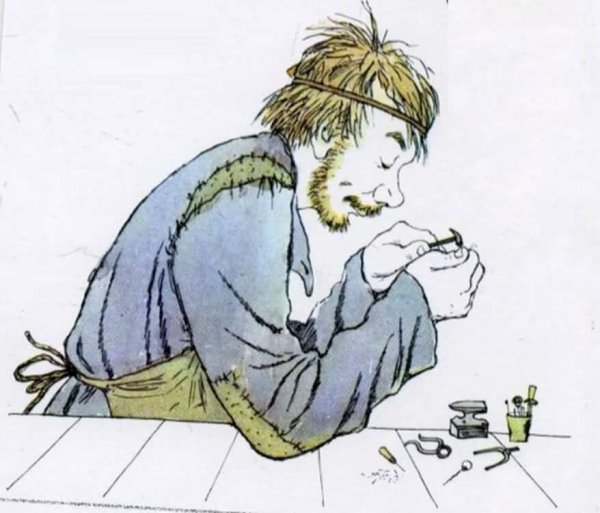 Левша Лесков портрет