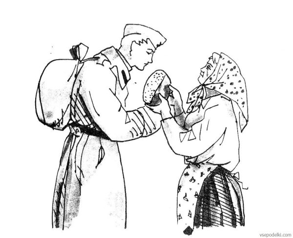 Рисунок на военную тему карандашом