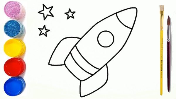 Трафарет для рисования красками