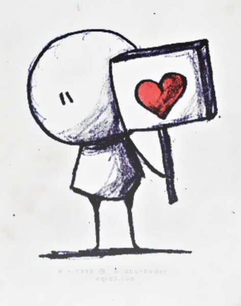 Человечек рисунок